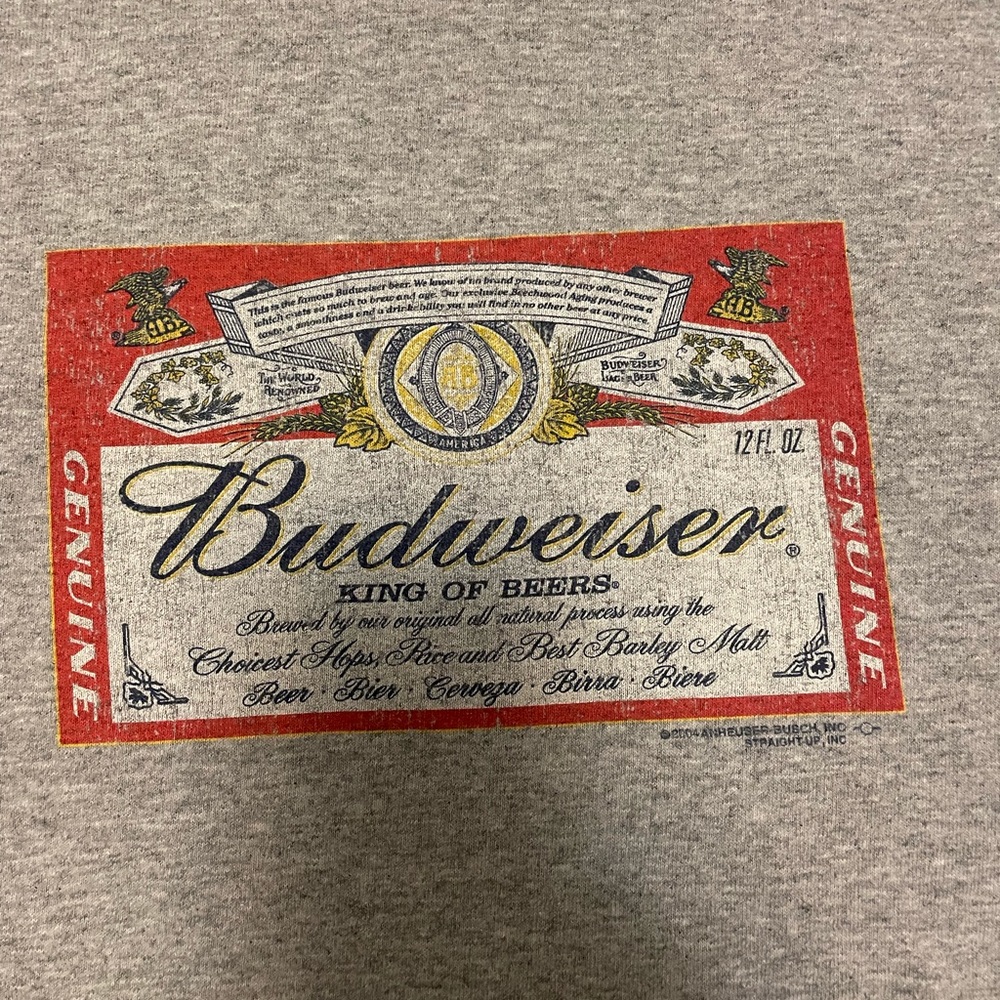 Budweiser tshirt